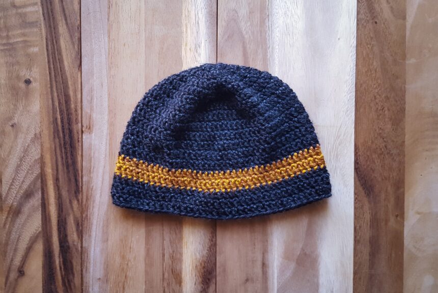 IMG_0120 Simple Double Crochet Beanie Pattern