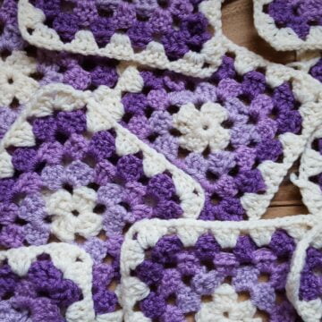 Mom’s Simple Granny Square Patterns