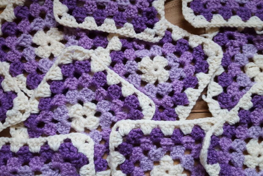 Mom’s Simple Granny Square Patterns